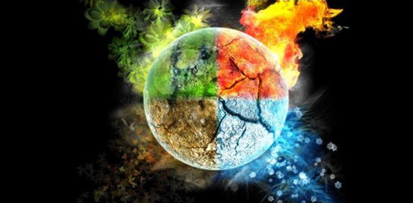 4 elements of the world