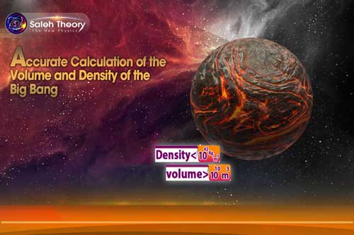 Accurate Calculation of the Volume and Density of the Big Bang