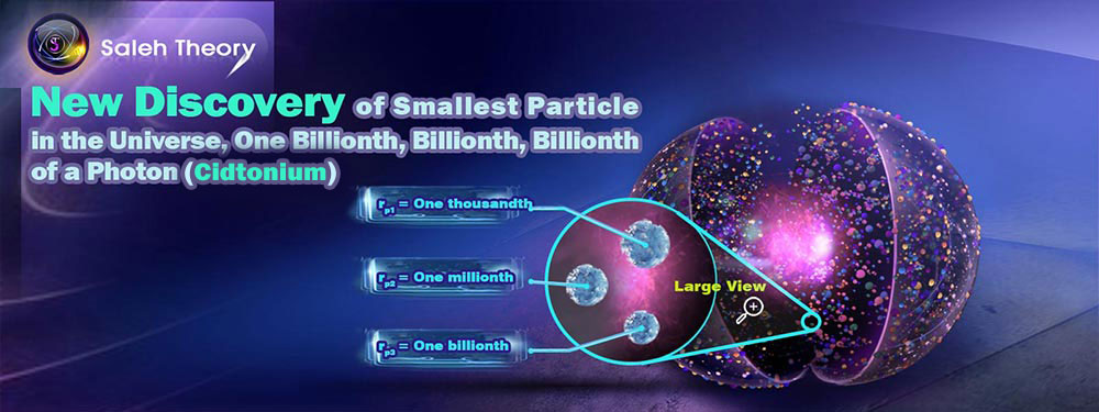 New Discovery of Smallest Particle in the Universe, One Billionth, Billionth, Billionth of a Photon (Cidtonium)