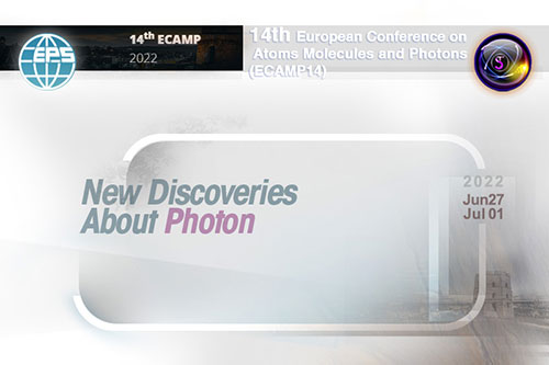 14th European Conference on Atoms Molecules and Photons (ECAMP14)