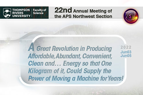 22nd Annual Meeting of the APS Northwest Section