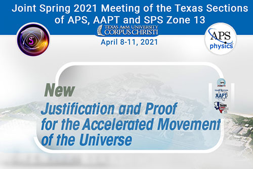 joint spring meeting of the texas sections of APS, AAPT and zone 13 of the SPS (2021)