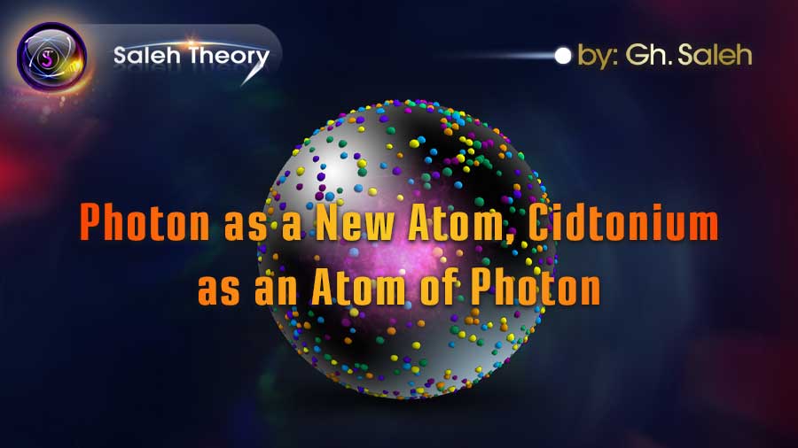 Photon as a New Atom, Cidtonium as an Atom of Photon