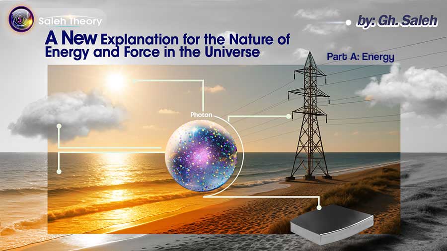 A New Explanation for the Nature of Energy and Force in the Universe Part A: Energy