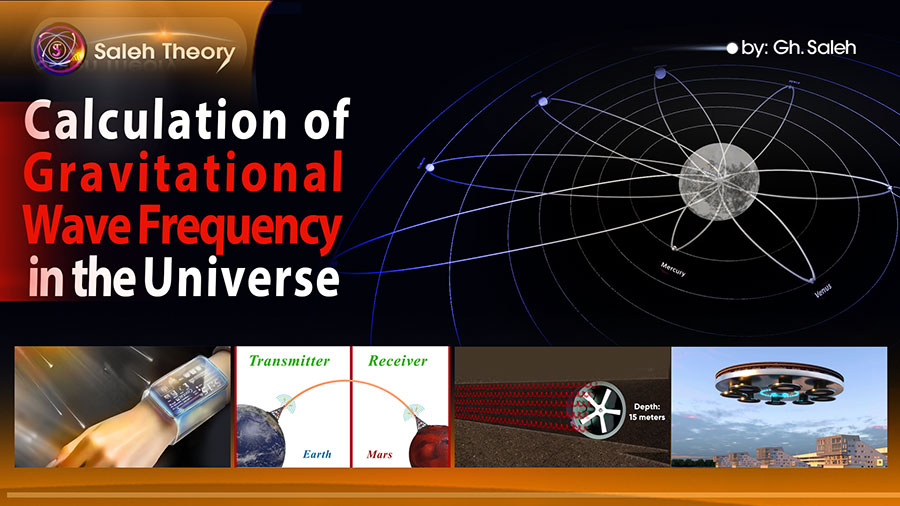Calculation of Gravitational Wave Frequency in the Universe 