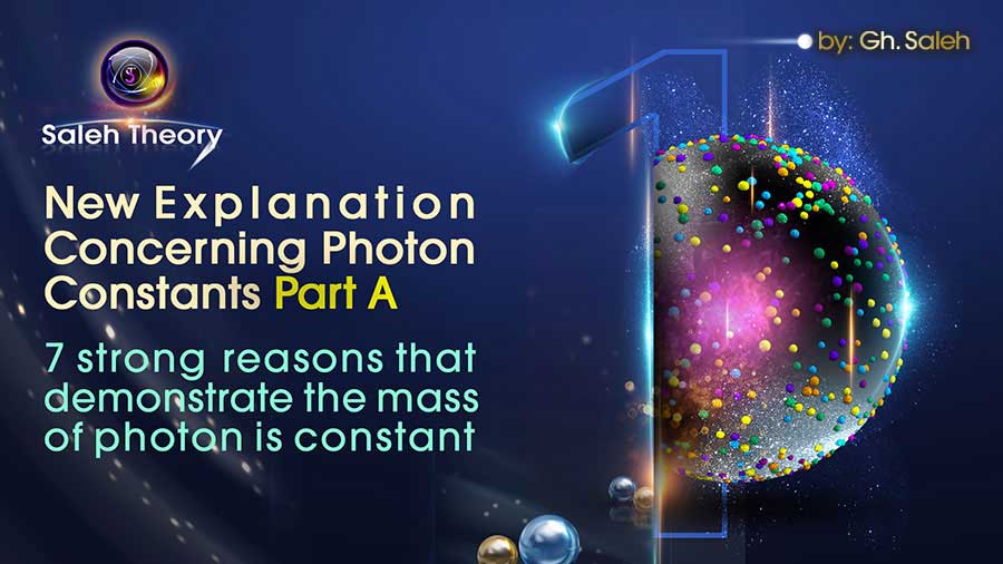 New Explanation Concerning Photon Constants Part A <br> 7 strong reasons that demonstrate the mass of photon is constant