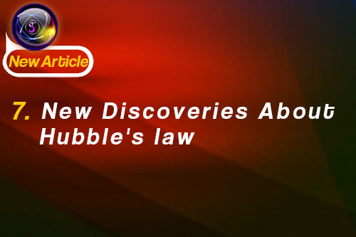 7. New Discoveries about Hubble's Law