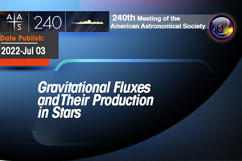Gravitational fluxes and their production in stars